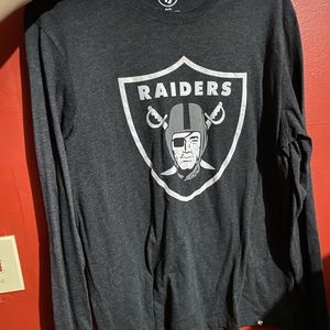 47 brand Long sleeve NFL Raiders shirt